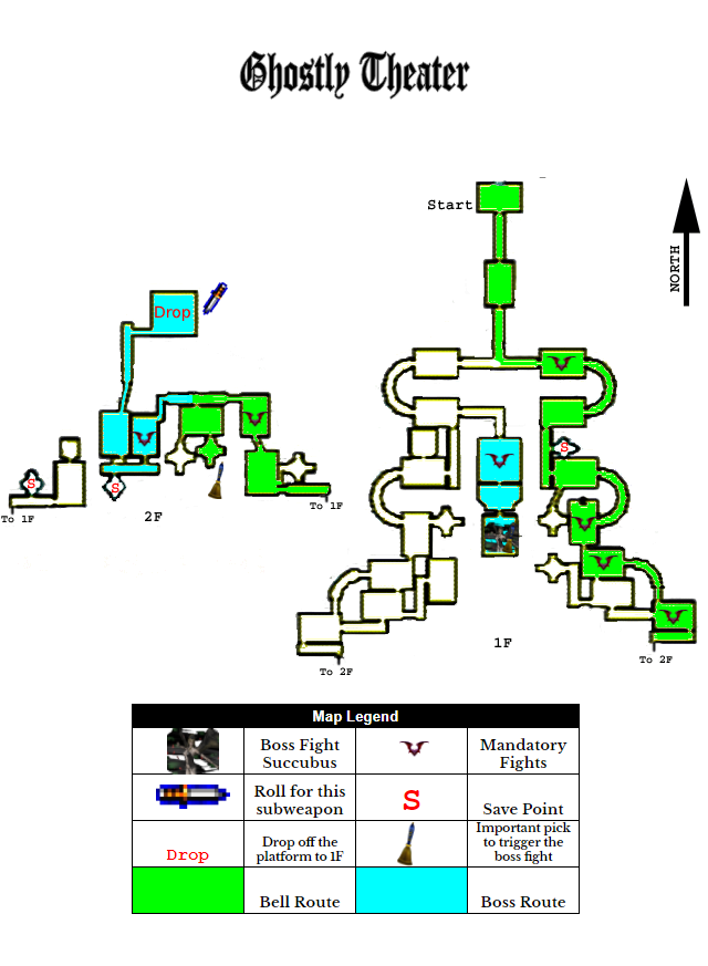 Ghostly Theatre Map Reference